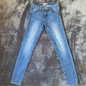 Flying Monkey Mid-Rise Women's Skinny Jeans in Medium Wash - Size 27.